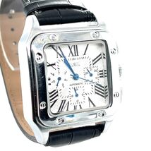 JARAGAR Automatic Luxury Square Men's Watch Roman Numeral Leather Band A107 - $99.09