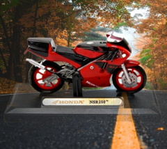 Honda NSR250 Red/Black Motorcycle Model, Motormax Scale 1:18 - £32.09 GBP