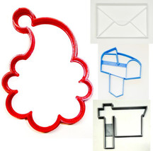 Letter To Santa Claus Mail Christmas List Set Of 4 Cookie Cutters USA PR1543 - £6.25 GBP