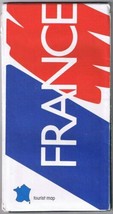 France Tourist Map 1976 Gabelli Publisher - $8.90
