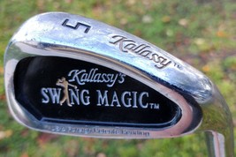 Kallassy&#39;s Swing Magic 5 Iron Swing Trainer RH Steel Shaft 37&quot; Golf Club - £27.53 GBP