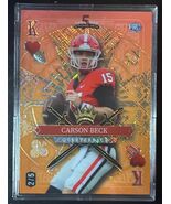 2024 Wild Card 5 Card Draw Orange PRC Carson Beck Miami #2/5 - $11.11 CAD