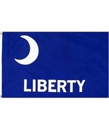 AES Ft Fort Moultrie Liberty Moon Flag Banner 5x8 Foot 5ft x 8ft 150D Su... - $1,036.51 MXN