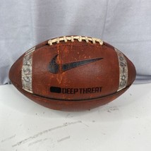 Nike Football Official Size &amp; Weight DEEP THREAT Model 10-13 Lbs. Inflate - £13.03 GBP