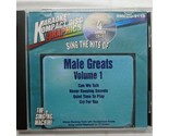 Karaoke Kompact Disc Graphics Sing The Hits Of Male Greats Vol 1 CD + G  - $14.25