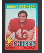 1971 Topps Football Card Johnny Robinson HOF EX-MT #88 - $7.99