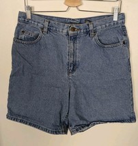 (#17) Liz Claiborne Size 12 Have To Have Classic Jean Shorts Mom Jeans D... - $15.47