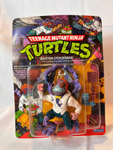1989 Playmates Baxter Stockman TMNT Action Figure Sealed Blister Pack UNPUNCHED - £78.85 GBP