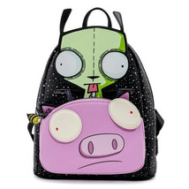 Loungefly Nickelodeon SDCC Invader Zim Gir 20th Anniversary Mini Backpack - £117.53 GBP