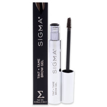 Tint Plus Tame Brow Gel - Dark by SIGMA for Women - 0.09 oz Eyebrow Gel - £12.79 GBP