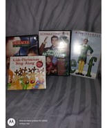 Christmas Collection (DVD, And CD Song A Long) Elf, Miracle On 34th, And... - $13.55