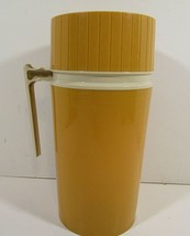 Vintage Thermos King Seeley Pint Size Model 7202 Orange Insulated Travel... - £10.99 GBP