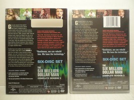 The Six Million Dollar Man Season 3 New Sealed 6 Dvd Set - £19.30 GBP