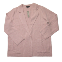 NWT J.Crew Eloise in Heather Blossom Knit Open-Front Sweater Blazer Cardigan M - £74.99 GBP