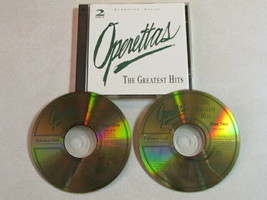 Operettas The Greatest Hits 38 Trks 2CD Opera Waltz Surround Sound Gold Discs Vg - £11.29 GBP
