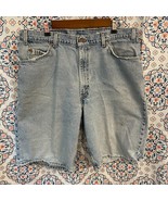Vintage 1995 Levis 560 Shorts Mens 38 Loose Fit Denim Orange Tab Made in... - £25.95 GBP