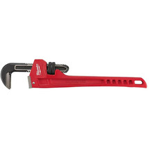 Milwaukee 14 in. Steel Pipe Wrench Model #48-22-7114 Dual coil springs f... - $41.71