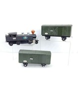 Marusam Bulldog Toys Train &amp; 2 Box Cars Japan - $932.93 MXN