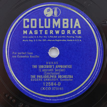 Dukas/Ormandy/Philadelphia Orchestra &quot;Sorcerer&#39;s Apprentice&quot; 12&quot; 78rpm 12584-D - £34.95 GBP