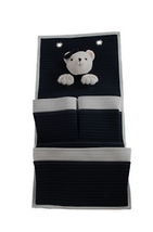 Bear-Themed 3-Pocket Wall Hanger For Organised Toy Storage - $44.95