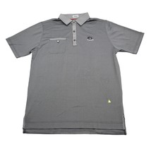 Footjoy Shirt Mens Medium Gray Polo Golf Lightweight Stretch Outdoor Hik... - £13.35 GBP