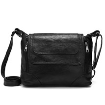 Brand Women Shoulder Bag Designer Crossbody Bag Soft Washed Leather Messenger Ba - £27.64 GBP