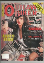 ORIGINAL Vintage February 1992 Outlaw Biker Motorcycle Magazine  - £23.45 GBP