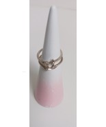 Vintage CHAM CN 925 P Double Band Ring Size 5.5 - $337.52 MXN
