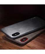 X-Level Vintage PU Leather Slim Back Phone Case Cover For iPhone Xs Max ... - $4.00