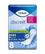 TENA Lady Discreet Extra Plus Towels/Incontinence Pads - Pack of 8 - $10.58 CAD
