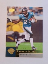 2009 Upper Deck Rashean Mathis Jacksonville Jaguars #96 - £0.96 GBP