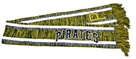 Pittsburgh Pirates Forever Collectibles MLB Striped Team Logo Knit Scarf - £15.00 GBP