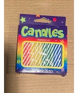 American Greetings Party Candles 24 Pieces Multicolor 2 3/4&quot; *NEW* p1 - $5.99