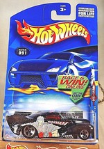 2002 Hot Wheels #091 He-Man Series 1/4 &#39;41 WILLY&#39;S COUPE Black w5Sp MalaysiaBase - £6.64 GBP