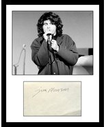Jim Morrison Signed Autographed 8.5x11 Vintage Signature Display w/ Photo - $15,205.29 MXN