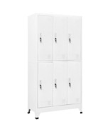 Locker Cabinet Grey High-quality steel Large Locker Cabinet - €456,82 EUR