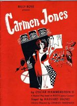 Billy Rose Presents CARMEN JONES Souvenir Program 1945 Oscar Hammerstein II - $94.19