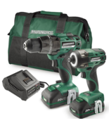 20-Volt Brushless Cordless 1/2&quot; Drill and 1/4&quot; Impact Driver Combo Kit - $289.00