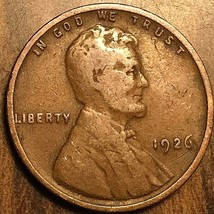 1926 Usa Lincoln Wheat Small Cent Penny - £2.26 GBP