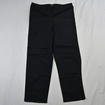 Pendleton 10 Black Side Zip Ankle Slim Trouser Womens Dress Pants - £13.36 GBP