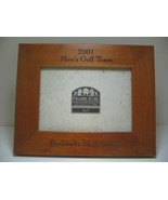 2001 Men&#39;s Golf Team Buchholtz High School 5x7 Wood Picture Frame Made I... - €6,68 EUR
