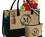 Personalized Birthday Gifts For Women, Travel Beach Tote Bag With Zipper... - $48.99