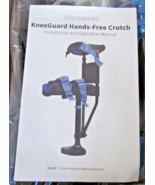 Knee Crutch - Hands Free Crutch Stable and Comfortable Peg Leg - $89.95