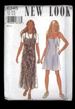 NEW LOOK 6345 - SUNDRESS 2 length SIZE 6-16  *  Uncut 6 sizes  - $9.85
