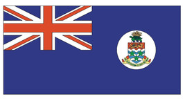Cayman Islands Flag Sticker Decal F89 - $1.95+