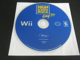 High School Musical: Sing It (Nintendo Wii, 2007) - Disc Only!!! - £3.82 GBP