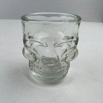 Tiki Crystal Skull Head Vodka Whiskey Skull Shot Glass 1.5oz Cup Halloween - £7.11 GBP