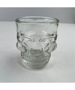 Tiki Crystal Skull Head Vodka Whiskey Skull Shot Glass 1.5oz Cup Halloween - £7.00 GBP