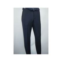 Men Suit BERLUSCONI Turkey 100% Italian Wool Super 180's 3pc Vested #Ber14 Navy image 11
