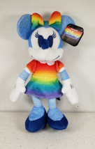 Disney Rainbow Collection By Just Play 10&quot; Minnie Mouse - 2022 ~ Pride Lgbtq+ - £11.63 GBP